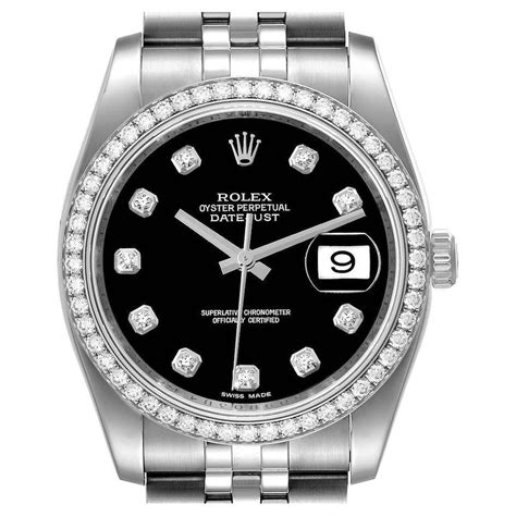 rolex datejust 36 diamant zifferblatt